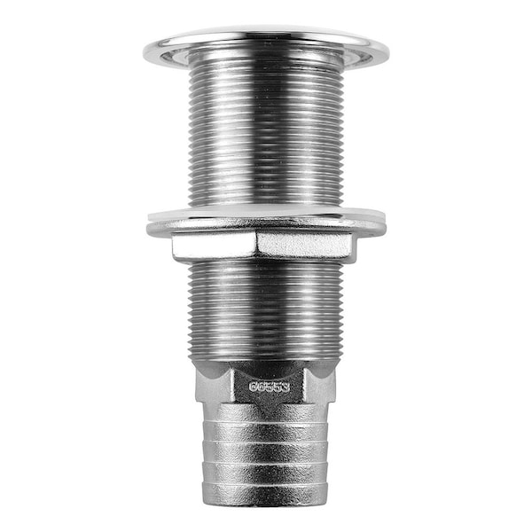 Attwood Attwood Stainless Steel Scupper Valve Barbed - 1-1/2in Hose Size 66553-3 - main